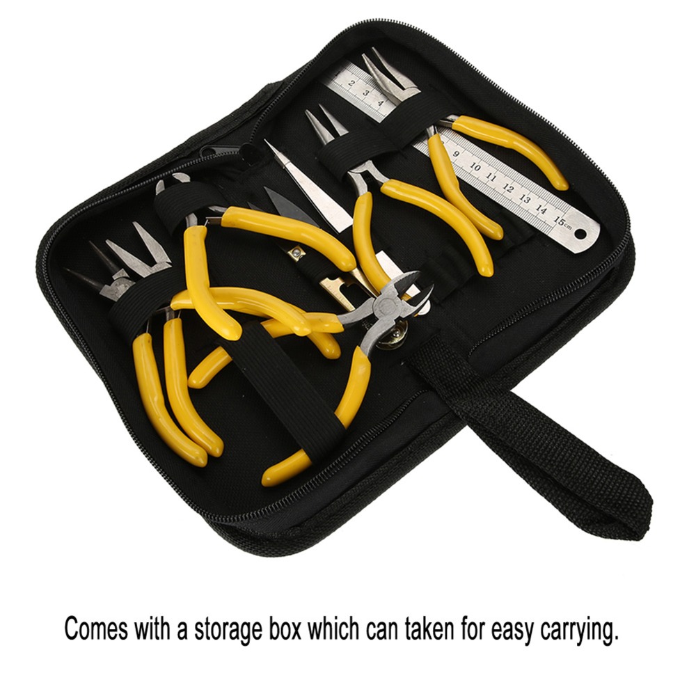 Jewelry Making Pliers - 9Pcs 9 pieces combination Jewelry Making