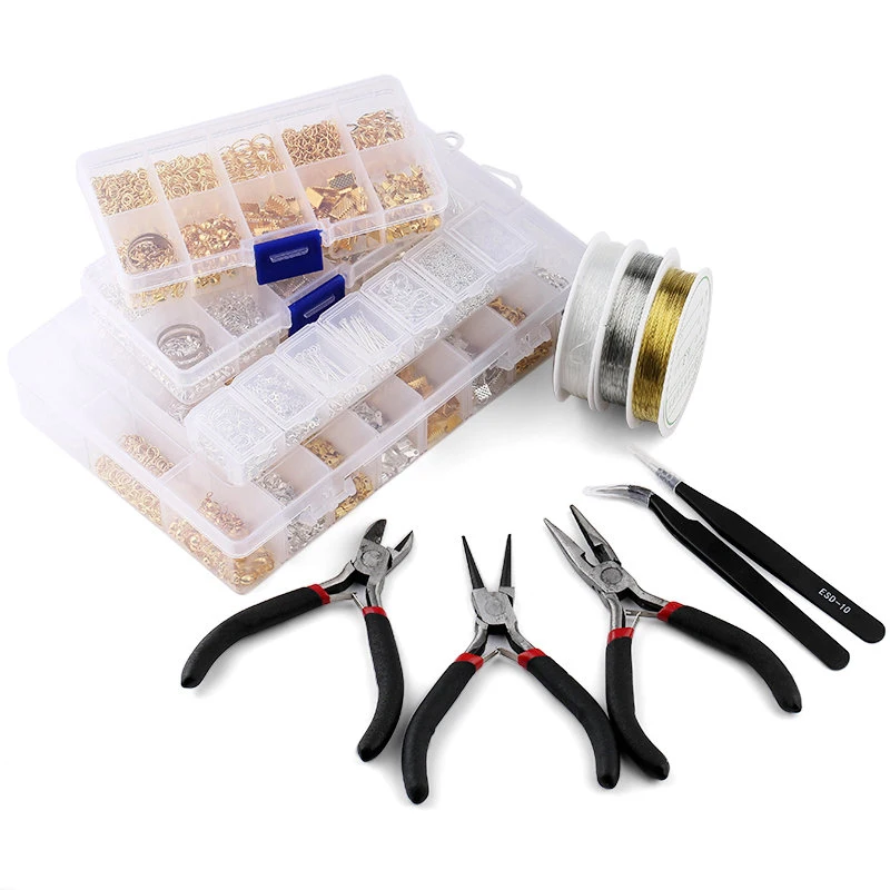Jewelry Making Diy Kit - Jewelry Findings Tool Set Open Jump
