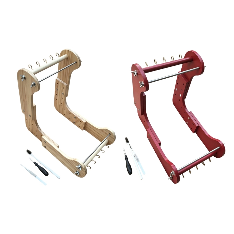 Jewelry Making Machine - Tabletop Bead Loom Adjustable Wooden Frame