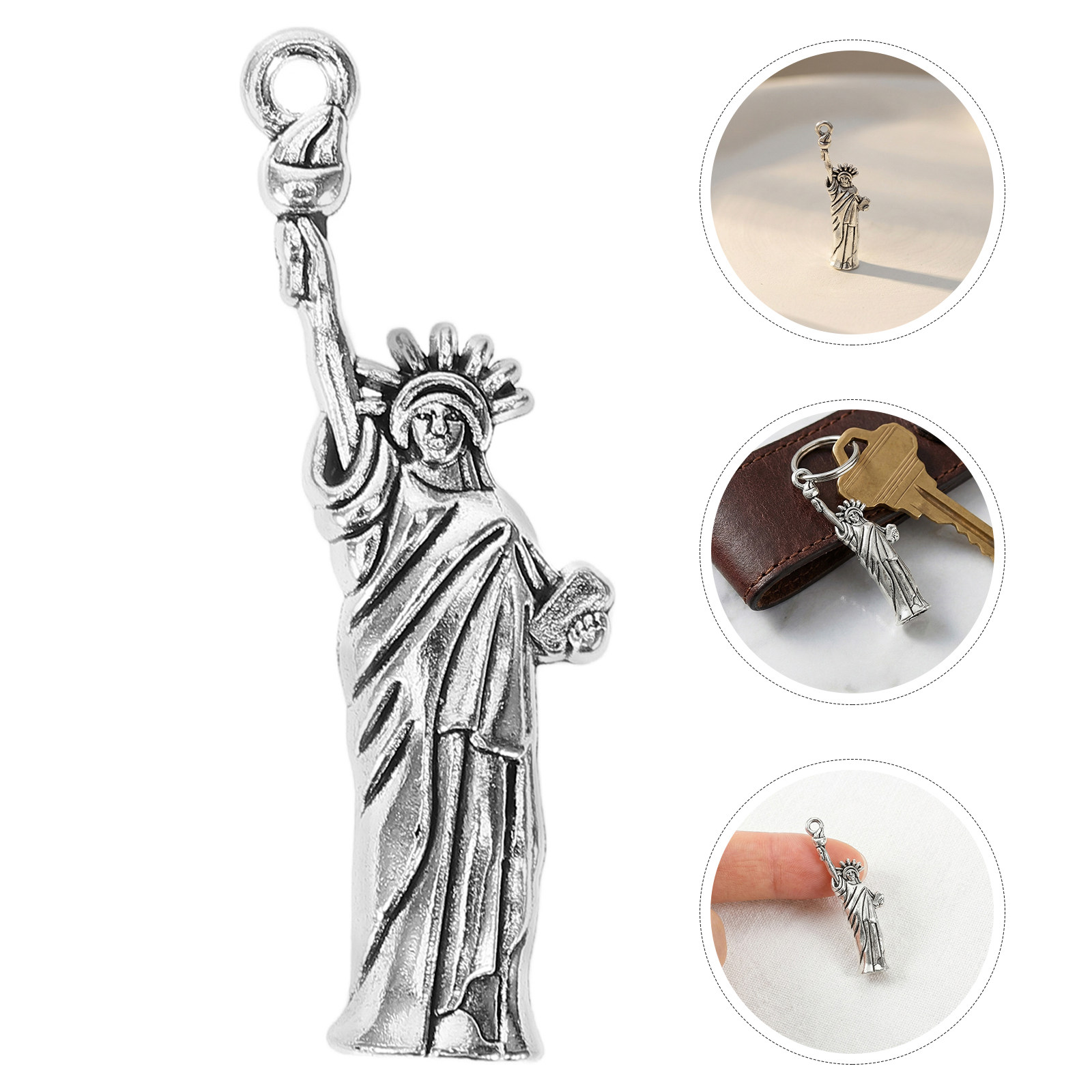 Jewelry Making York - 50Pcs Statue of Liberty Charms Alloy