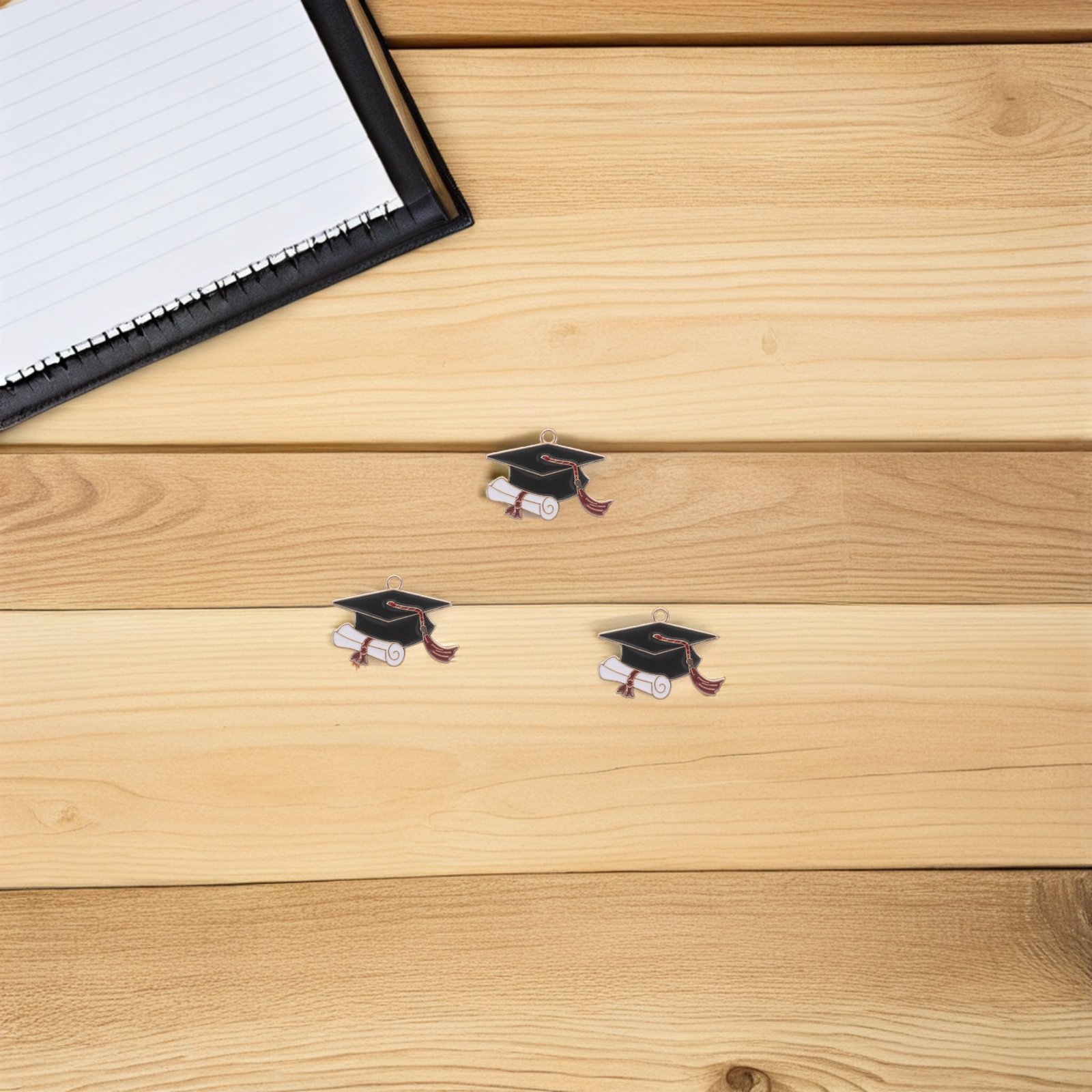 Jewelry Making Diploma - 50Pcs Graduation Cap Charms Alloy Graduation