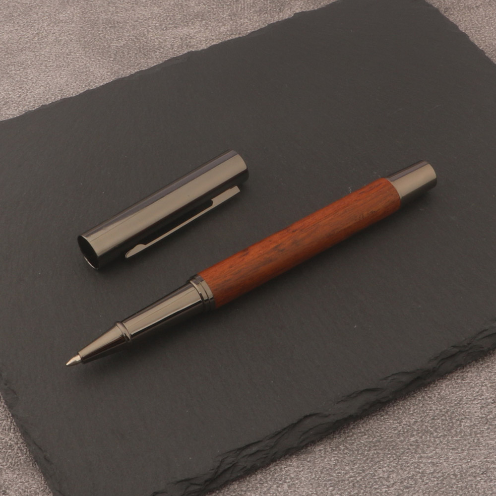 Jewelry Making Business - High Quality Wood Rollerball Pen Rosewood