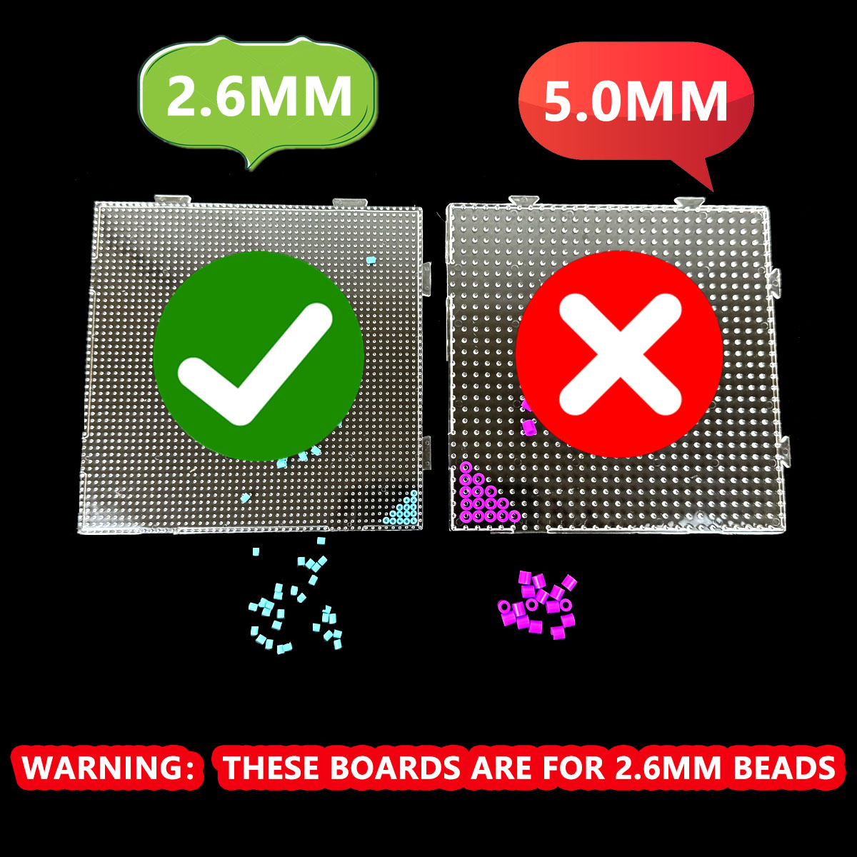 Jewelry Making 4 Year Old - 4/6/9pcs 2.6mm Perler Hama Beads Pegboard