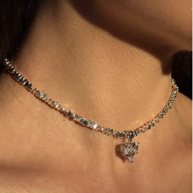 Crystal Bead Mix - New Crystal Mixed Choker Necklace Women