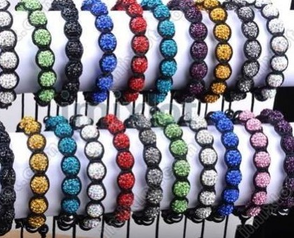 Crystal Bead Mix - t34sing micro pave CZ Disco Ball
