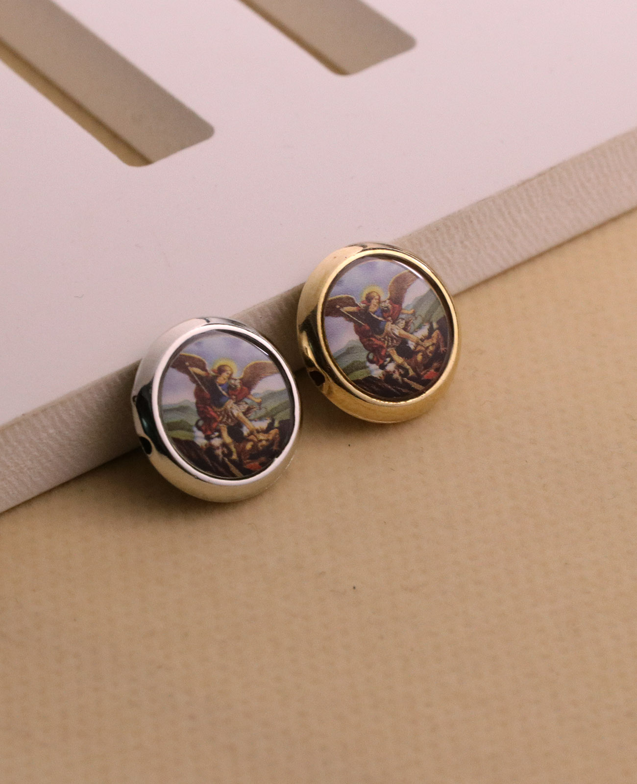 20Pcs Round The Archangel Sain - Jewelry Making Michaels recension och pris