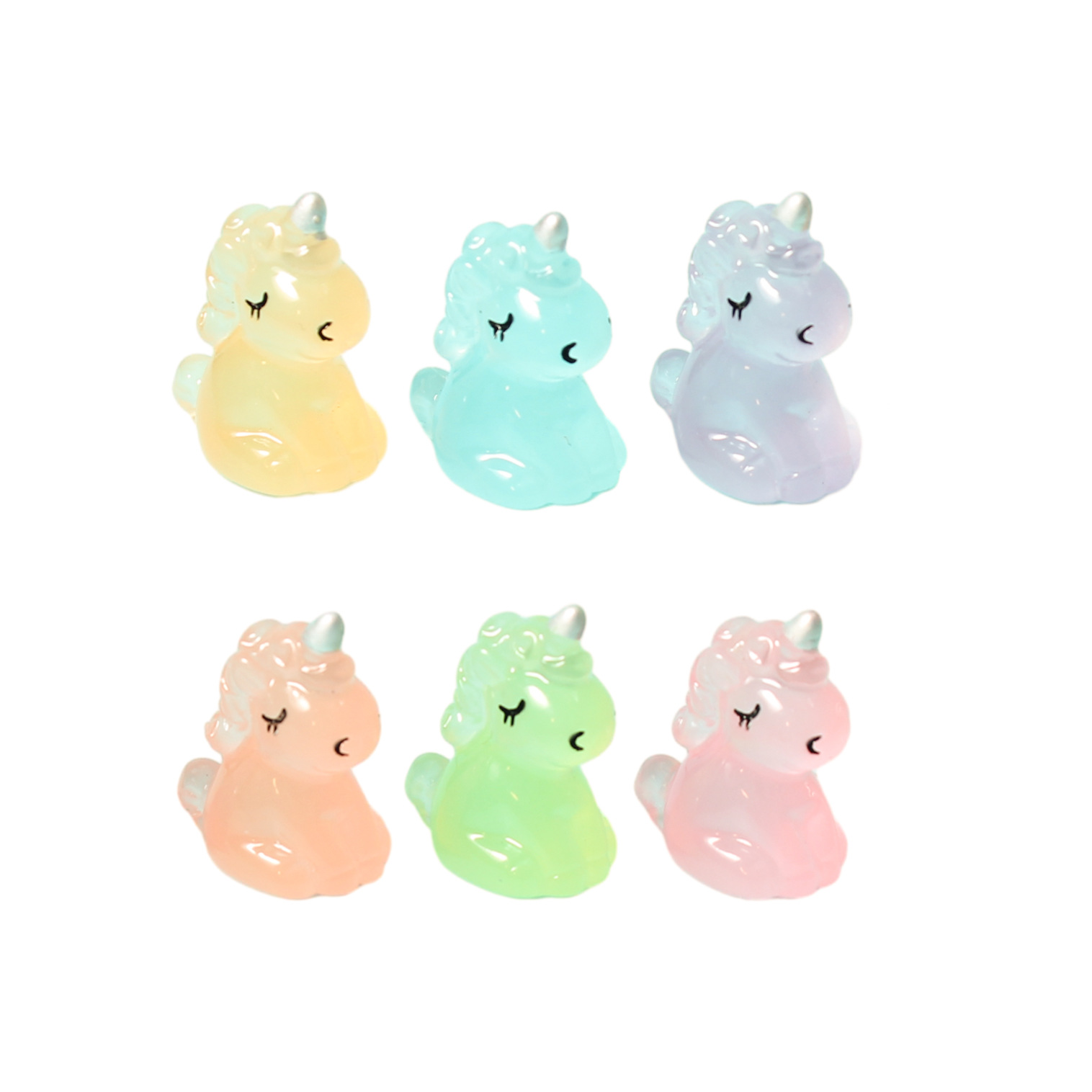 10Pcs Kawaii Cute Luminous 3D  - Jewelry Making 4 Year Old recension och pris