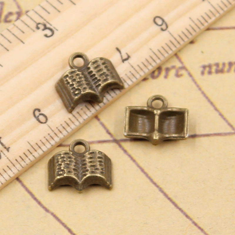 20pcs Charms Open Holy Bible B - Jewelry Making Guide Book recension och pris