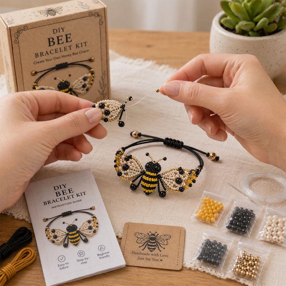 Animal DIY Beaded Bracelet Mak - Jewelry Making Diy Kit recension och pris