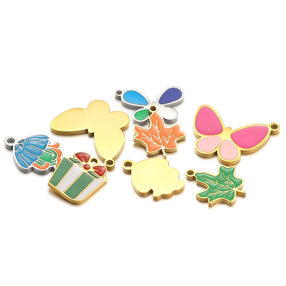 5pcs Stainless Steel Star Butt - Jewelry Making 4 Year Old recension och pris
