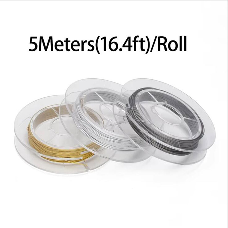5M/roll 7-Strand Bead String W - Jewelry Making Wire recension och pris