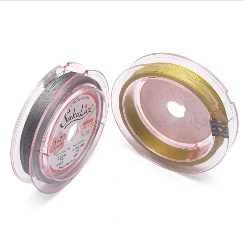 5M/roll 7-Strand Bead String W - Jewelry Making Wire recension och pris