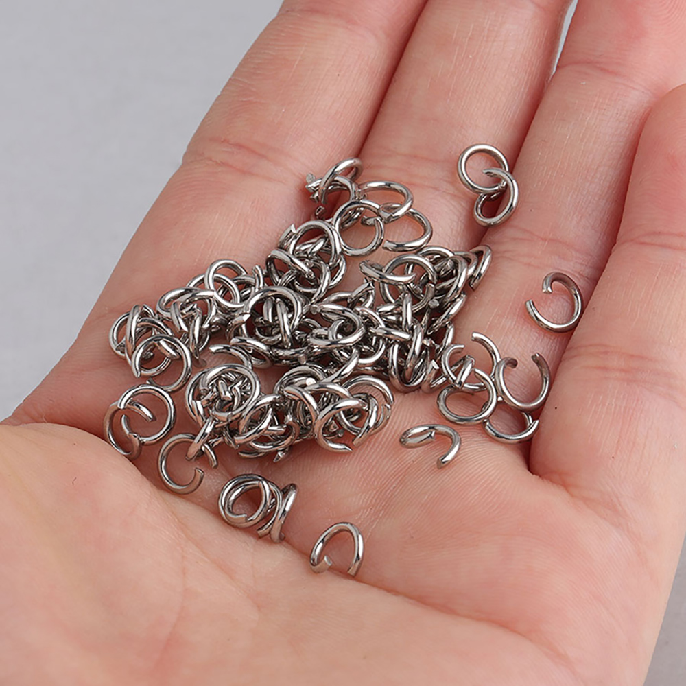 100-200pcs/lot Stainless Steel - Jewelry Making Supplies Wholesale recension och pris