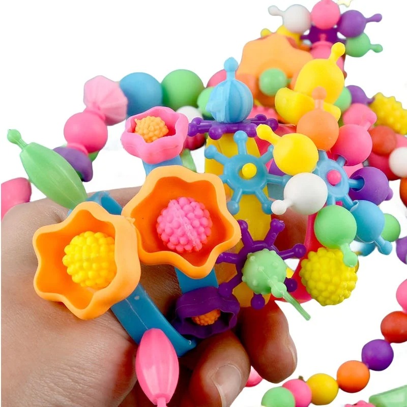 188-608pcs Pop Beads Children  - Jewelry Making 4 Year Old recension och pris