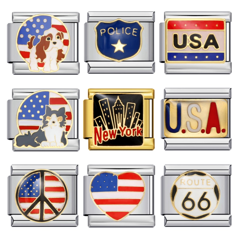 1pc New York USA World ​Route  - Jewelry Making York recension och pris