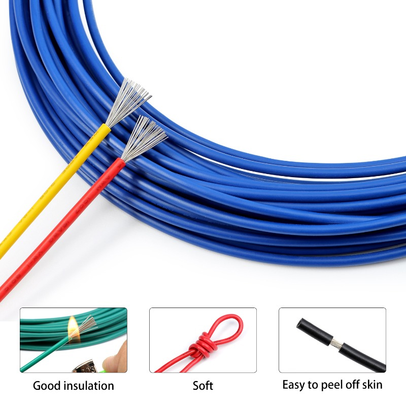 20/50m Multi-Stranded 1007 Ele - Wire 22 Gauge Copper recension och pris