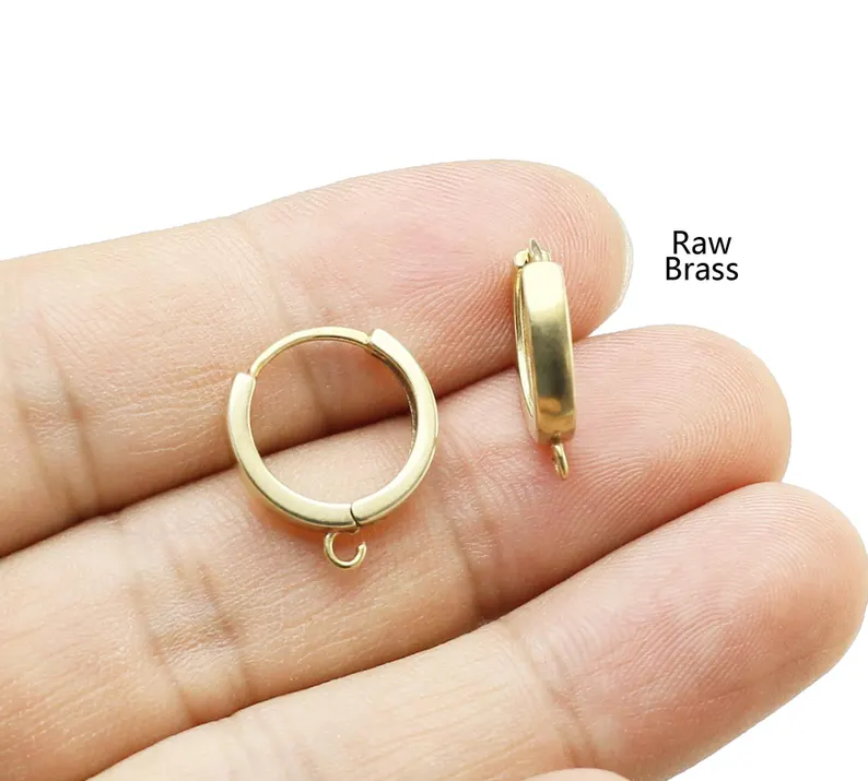10pcs Brass Ear Hoops, Leverba - Jewelry Making Wire recension och pris