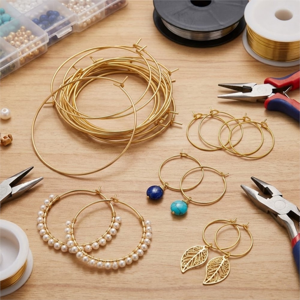 50Pcs 316 Stainless Steel 15 2 - Jewelry Making Wire recension och pris
