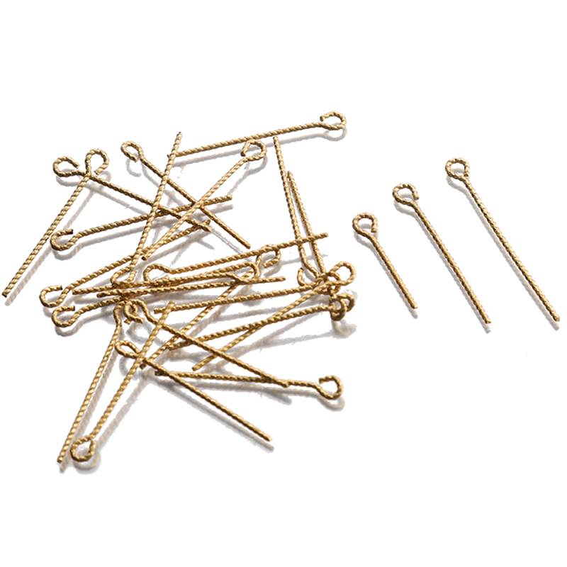 50Pcs Raw Brass Texture 20 30  - Jewelry Making Business recension och pris
