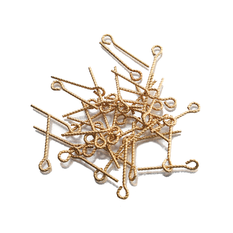 50Pcs Raw Brass Texture 20 30  - Jewelry Making Business recension och pris