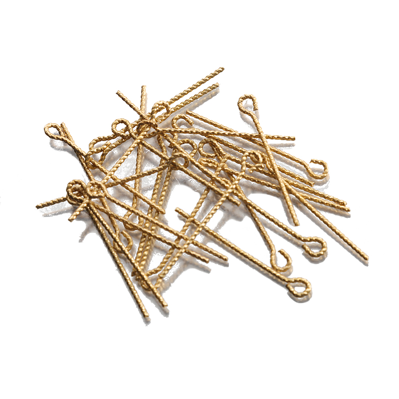 50Pcs Raw Brass Texture 20 30  - Jewelry Making Business recension och pris