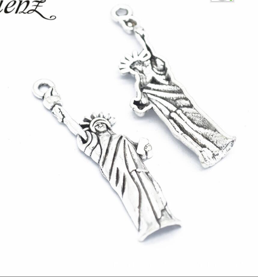 5pcs Charms Statue Of Liberty  - Jewelry Making York recension och pris