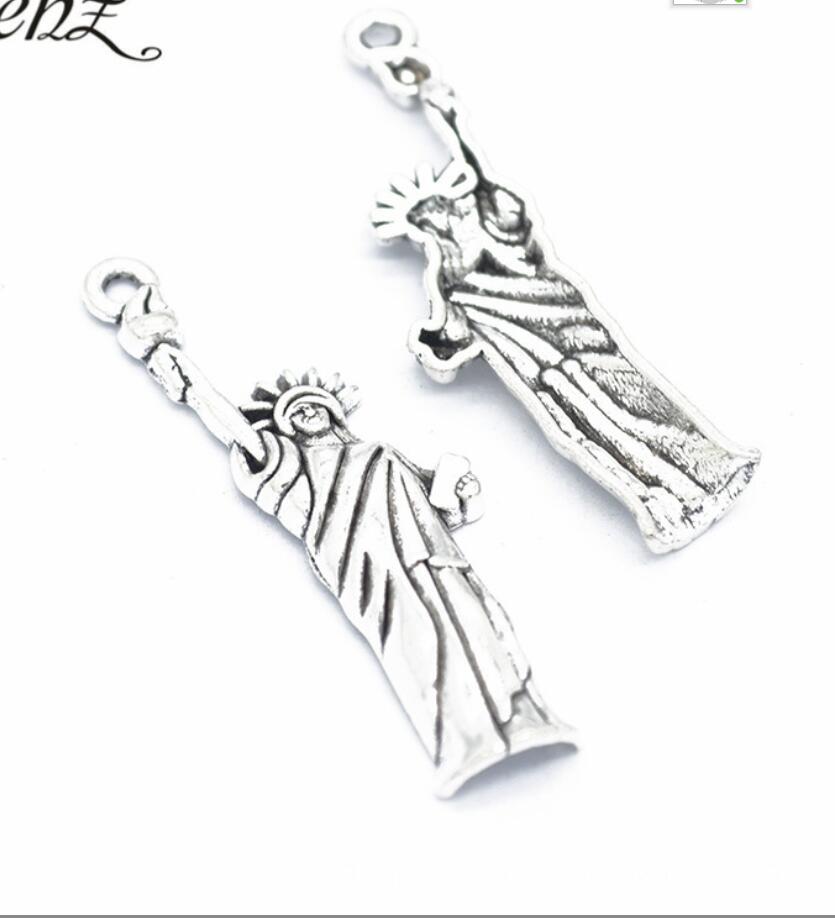 5pcs Charms Statue Of Liberty  - Jewelry Making York recension och pris