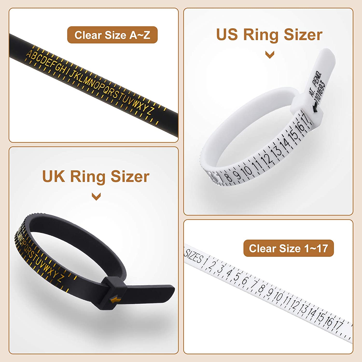 11 Pieces Of US UK Ring Mandre - Jewelry Making Machine recension och pris