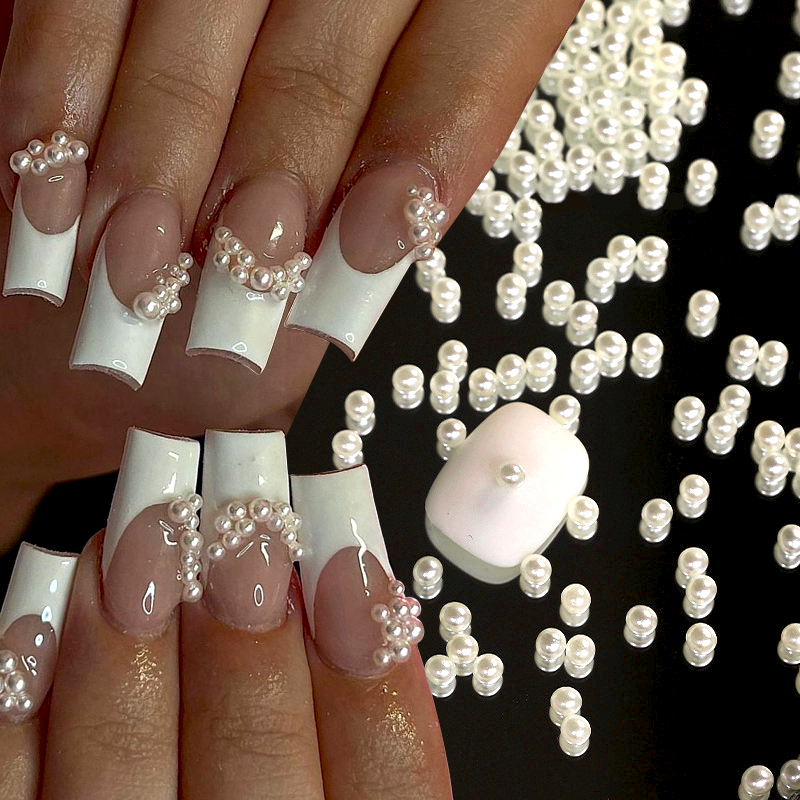 1 Bag Shimmering Crystal Nail  - Crystal Bead Mix recension och pris
