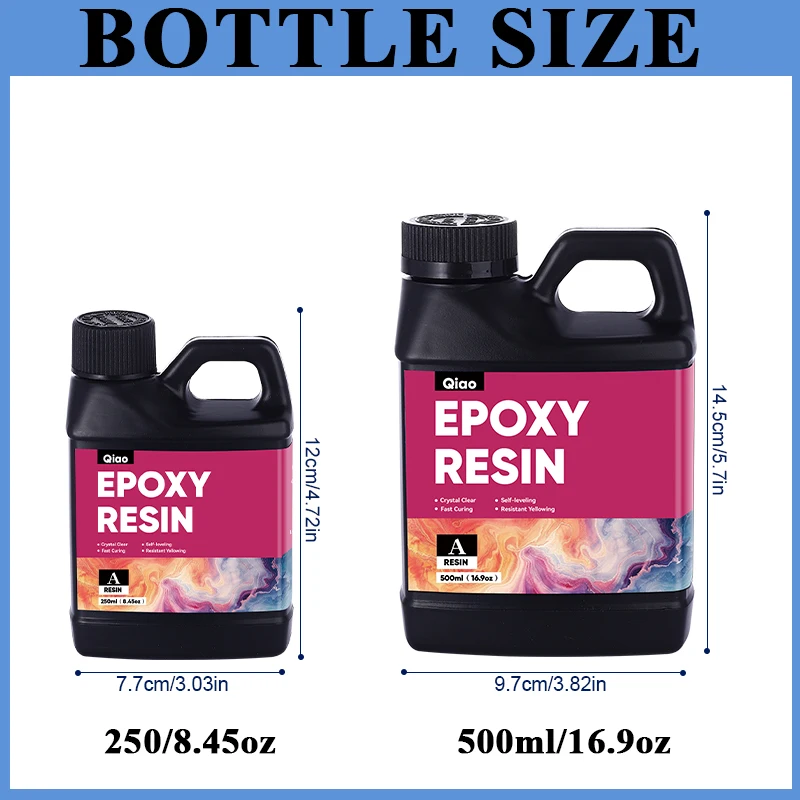 500ml/1000ml Epoxy Resin Kit C - Crystal Bead Mix recension och pris