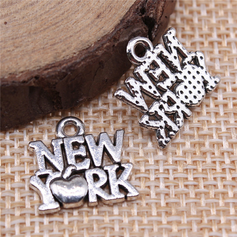 40pcs 15x14mm(0.59x0.55inch) A - Jewelry Making York recension och pris