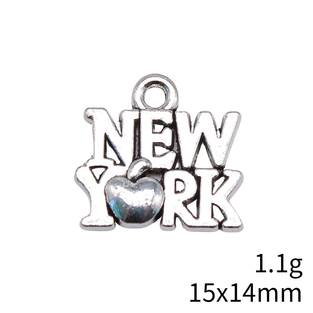 40pcs 15x14mm(0.59x0.55inch) A - Jewelry Making York recension och pris