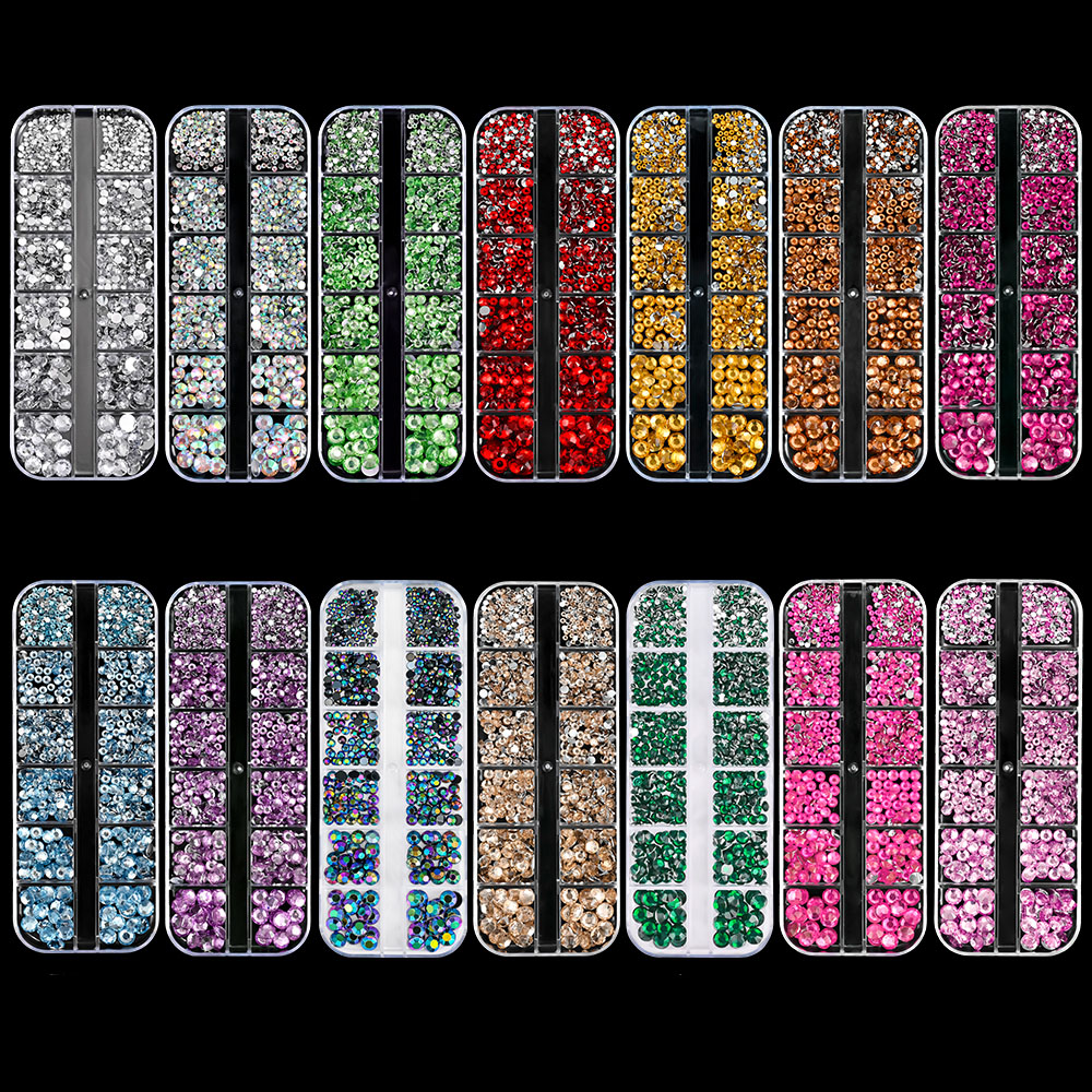 12Grid Mix size Luxury Resin C - Crystal Bead Mix recension och pris