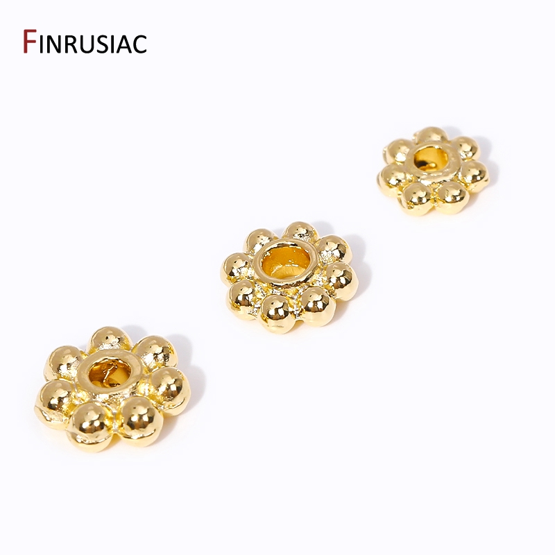 30PCS 4mm/5mm/6mm 14K Real Gol - Jewelry Making Bali recension och pris