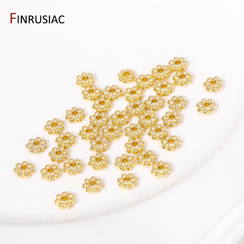 30PCS 4mm/5mm/6mm 14K Real Gol - Jewelry Making Bali recension och pris