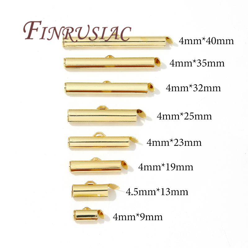 18K Gold Plated Crimp End Caps - Eyepin Ball End recension och pris