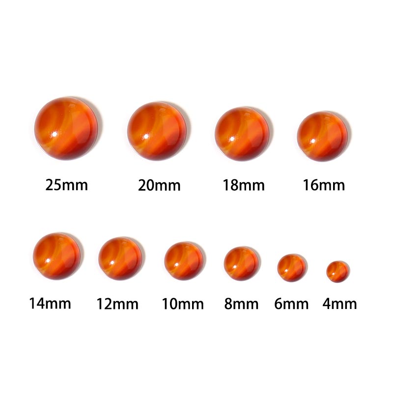 DC 10pcs/lot Red Agate 4/6/8/1 - Jewelry Making Dc recension och pris