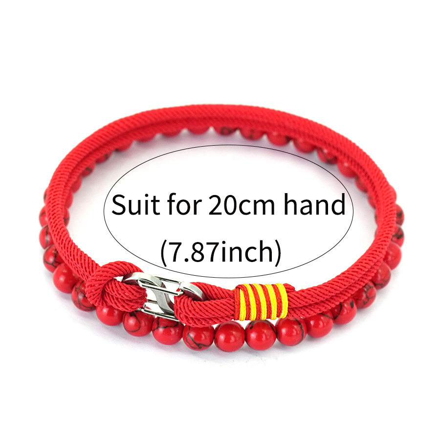 Business 2Pcs Luck Red Bracele - Jewelry Making Business recension och pris