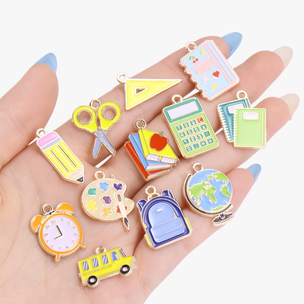 10Pcs Cute Book Pencil Ruler B - Jewelry Making Guide Book recension och pris