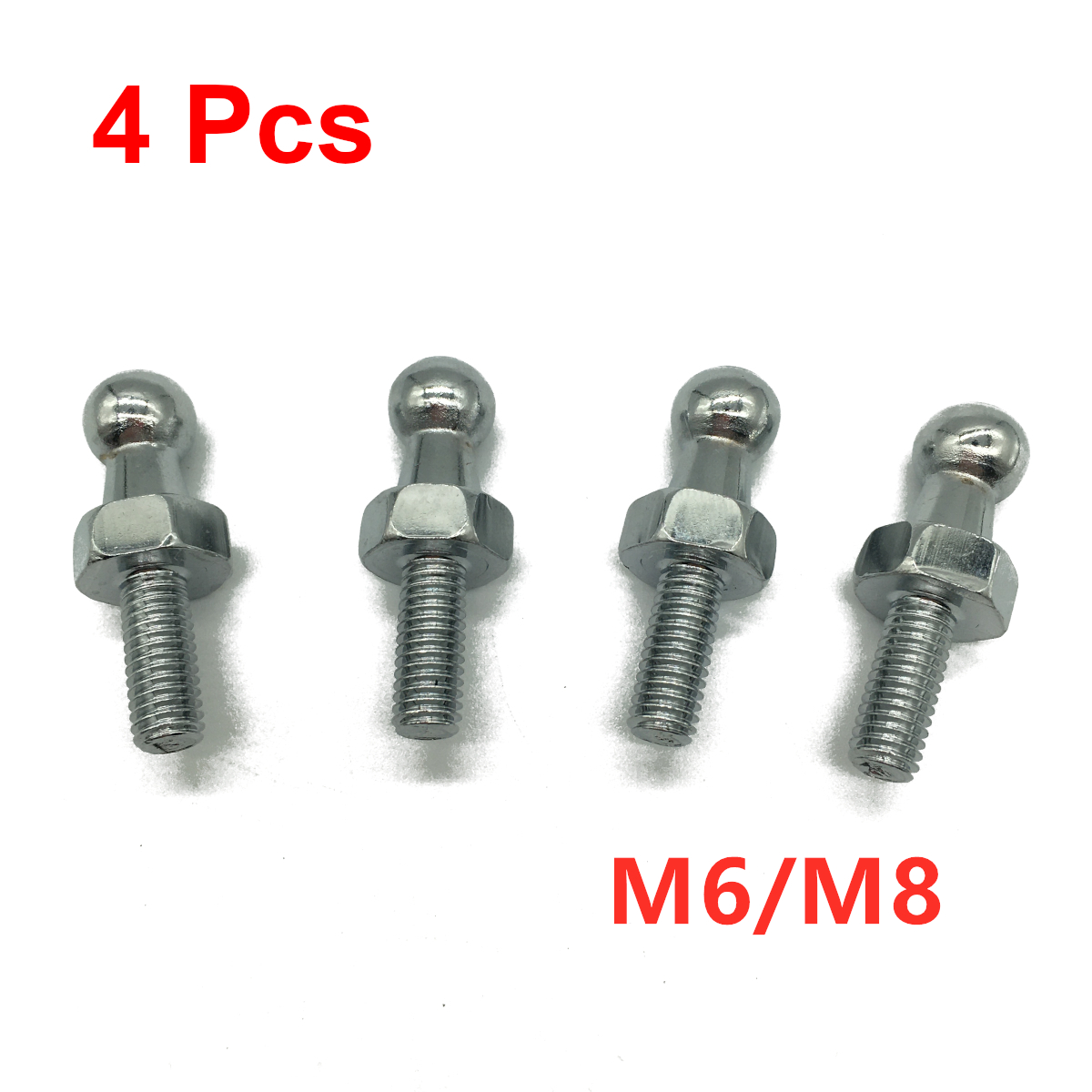 4Pcs 10mm M8/M6 Universal Car  - Eyepin Ball End recension och pris