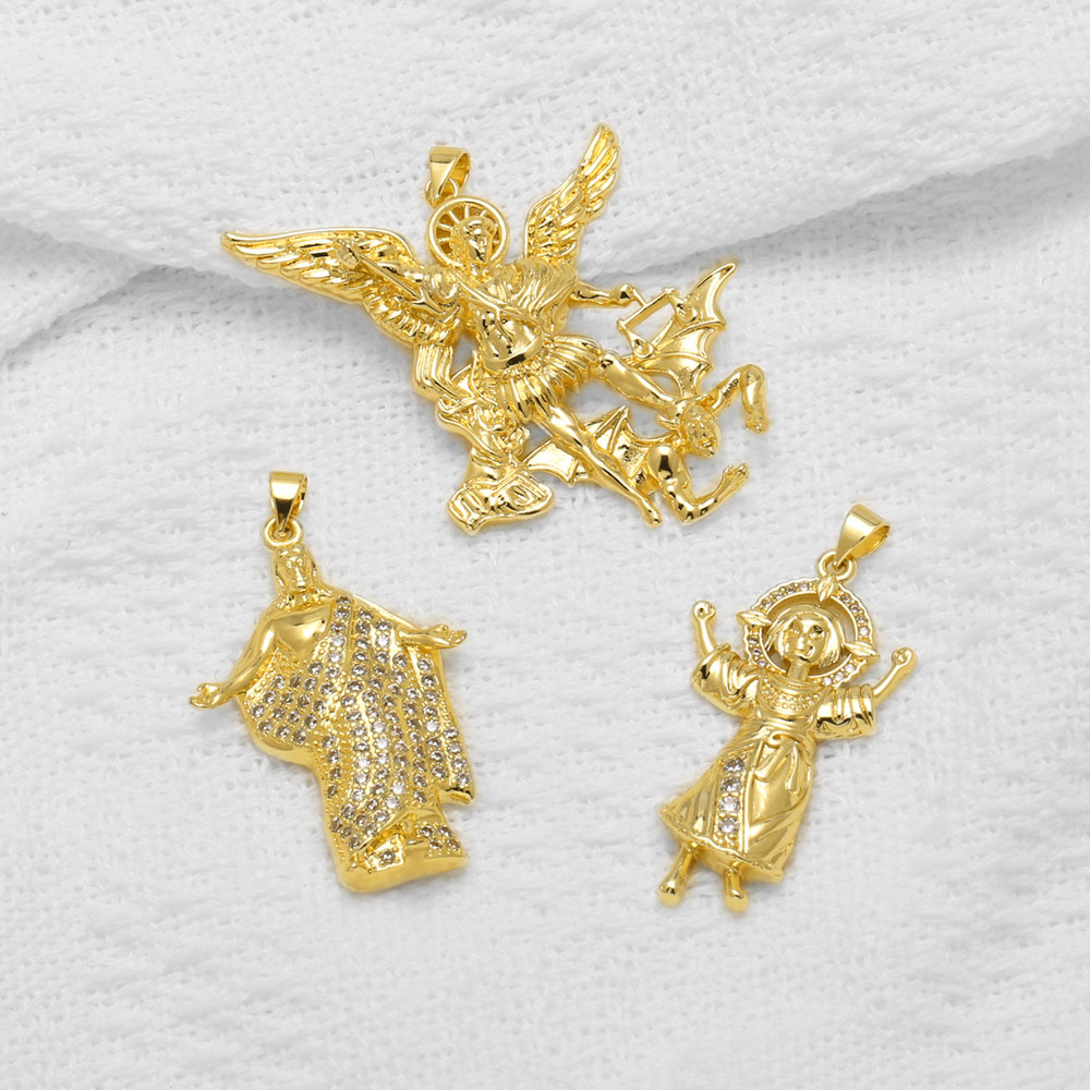 OCESRIO St Michael Charms for  - Jewelry Making Michaels recension och pris