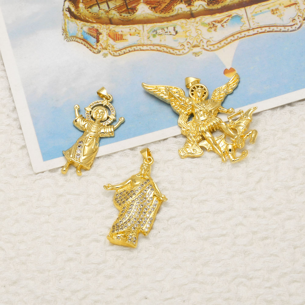 OCESRIO St Michael Charms for  - Jewelry Making Michaels recension och pris