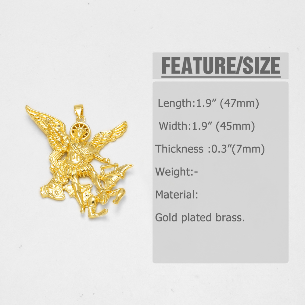 OCESRIO St Michael Charms for  - Jewelry Making Michaels recension och pris
