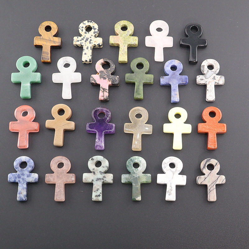 Amethyst Crystal Ankh Cross Pe - Jewelry Making Michaels recension och pris