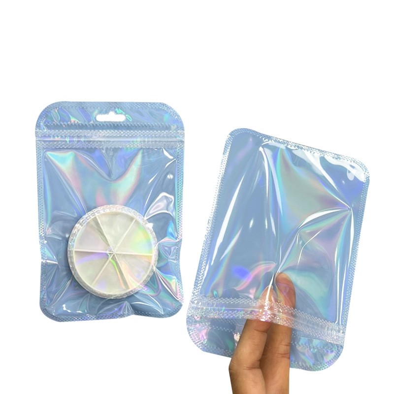 50pcs Holographic Laser Transp - Jewelry Making Business recension och pris