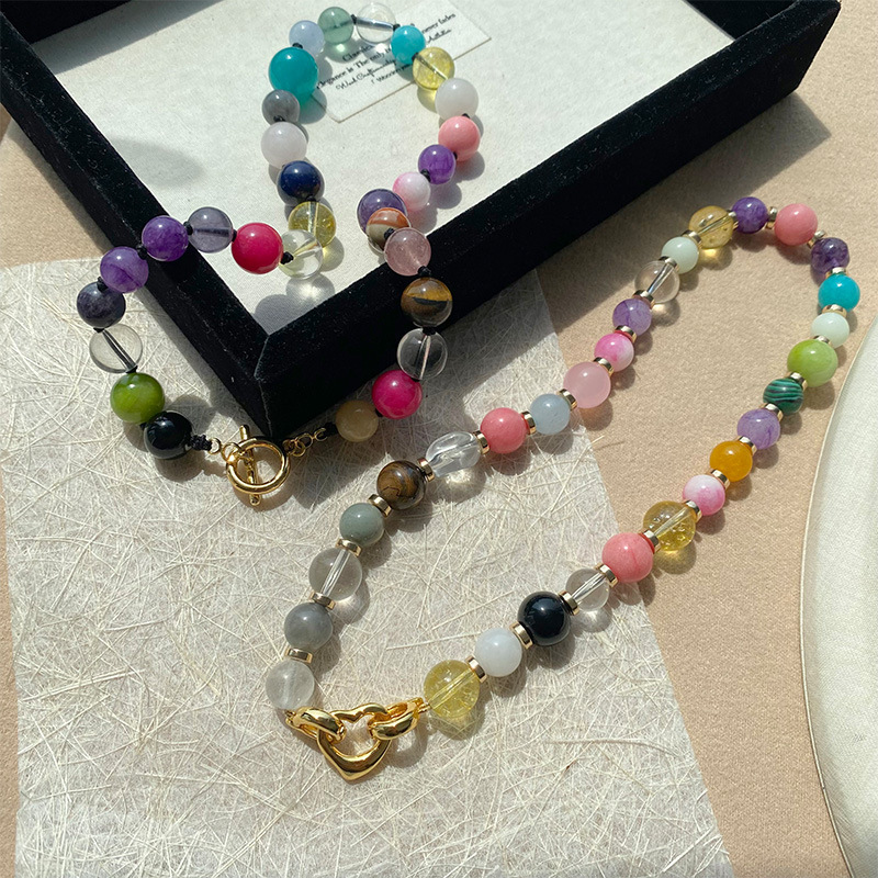 Niche Vintage Round Bead Neckl - Crystal Bead Mix recension och pris