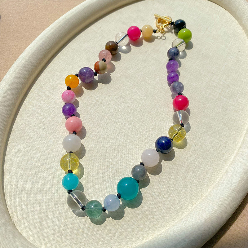 Niche Vintage Round Bead Neckl - Crystal Bead Mix recension och pris