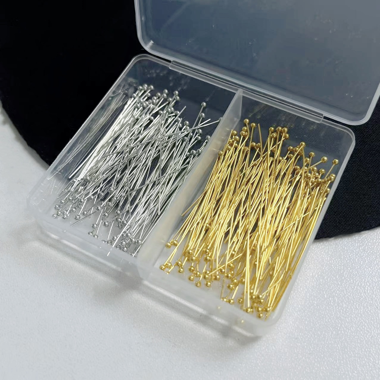 200pcs Copper Ball Pins Assort - Jewelry Making Diy Kit recension och pris