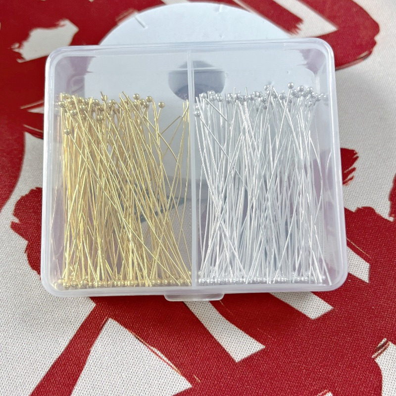 200pcs Copper Ball Pins Assort - Jewelry Making Diy Kit recension och pris