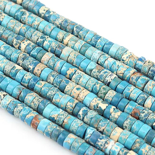 Natural Emperor Stone Turquois - Jewelry Making Gemstones recension och pris